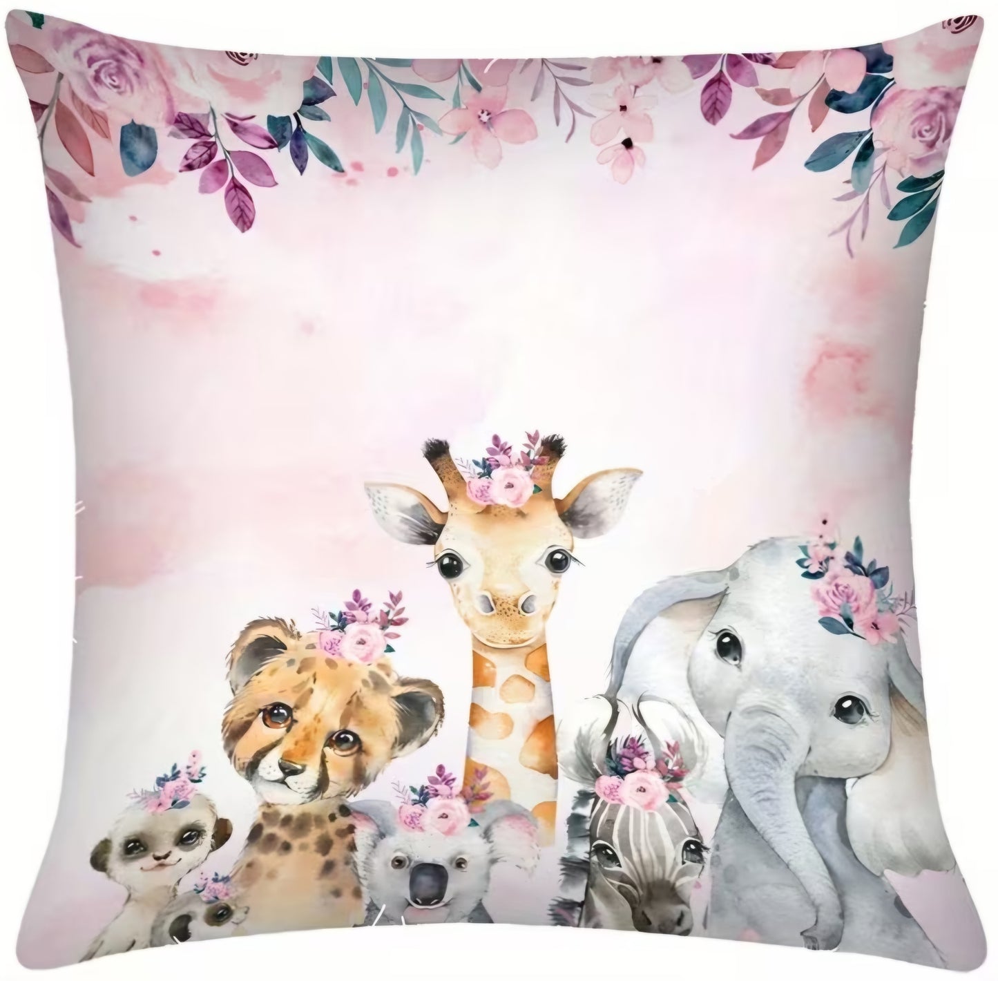 Gepersonaliseerde dieren kussenhoes