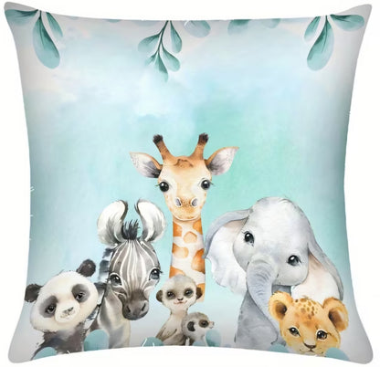 Gepersonaliseerde dieren kussenhoes