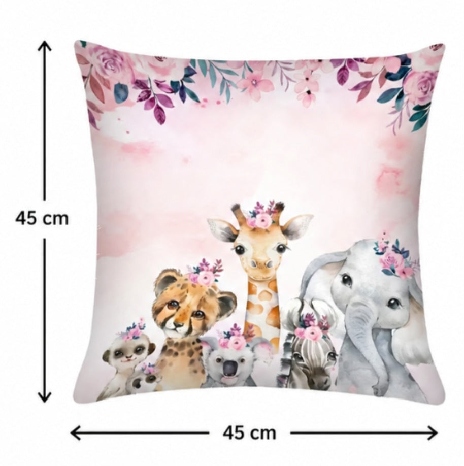 Gepersonaliseerde dieren kussenhoes