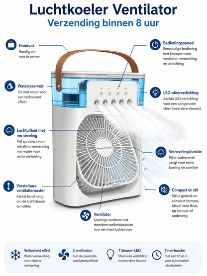 CoolBreeze™ 3-in-1 Luchtkoeler