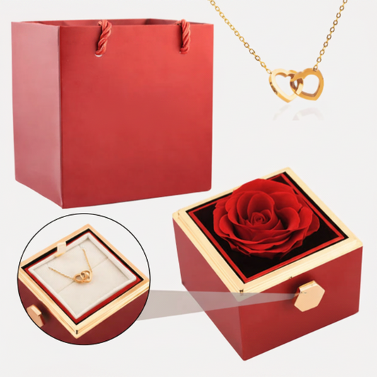 Sieradendoos met Roos & Ketting