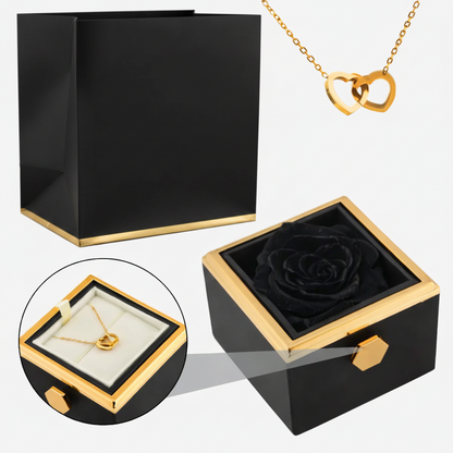Sieradendoos met Roos & Ketting