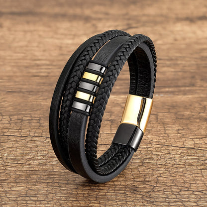 Zelestino Titan Braided Luxe Armband