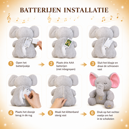 DreamyDumbo™ – De Kalmerende Slaapvriend