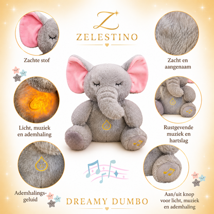 DreamyDumbo™ – De Kalmerende Slaapvriend
